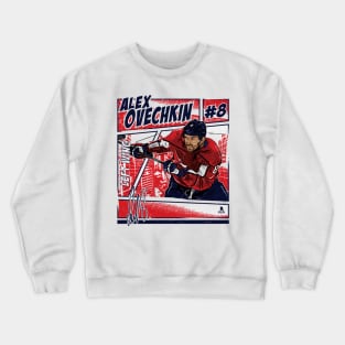 Alex Ovechkin Washington Comic Crewneck Sweatshirt